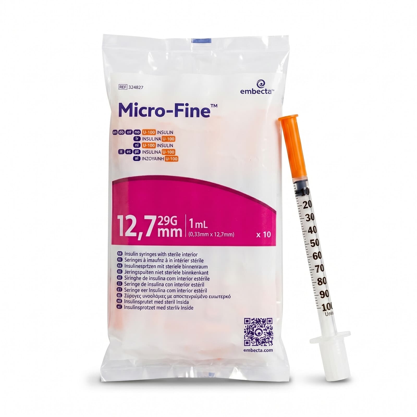 Insulin-Spritzen 1,0 ml